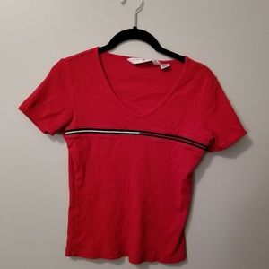 Vintage tommy hilfiger crop top tee